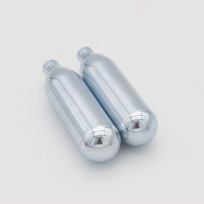 Food Grade 8g Cream Chargers Silver Color Accept Logo