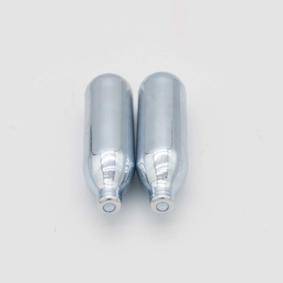 Food Grade 8g Cream Chargers Silver Color Accept Logo