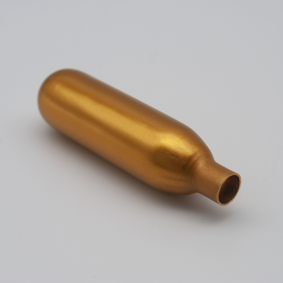 Non Threaded N2O 8g Nitrous Oxide Cartridge Fe Zn8 Zinc For Food