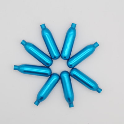 ISO9001 Disposable 50 Pack Whip Cream Chargers N2O Blue Zinc Coated